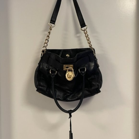 MICHAEL KORS Black Leather Handle Bag - Picture 2 of 7